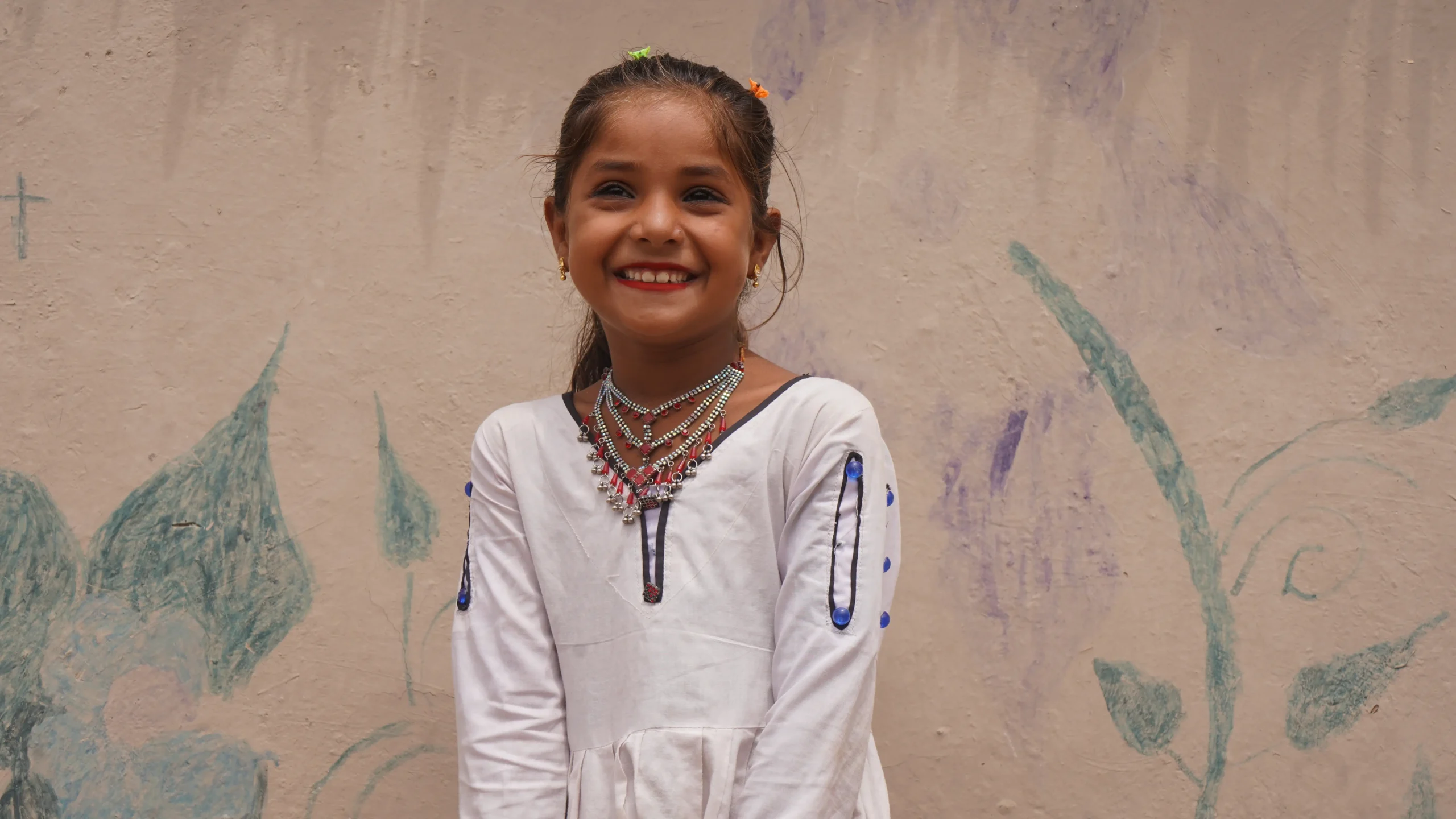 Chandni, a sponsored child from Bhugroo Bheel, Pakistan